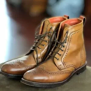 Allen Edmonds - Dalton Wingtip - Brown Dress Boot - 13D allen edmonds dalton products for sale | eBay main image 3